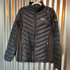 Mountain Hardwear Women's Black Insulated Down Puffer Jacket